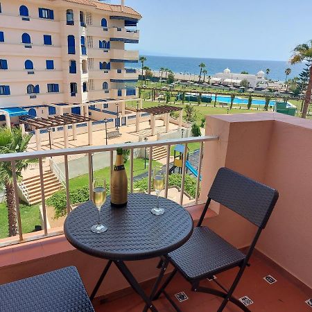 Noria 2, Pied Dans Le Sable, Magnifique Vue Mer, Piscine, Garage, Climatisation San Luis de Sabinillas Bagian luar foto