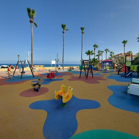 Noria 2, Pied Dans Le Sable, Magnifique Vue Mer, Piscine, Garage, Climatisation San Luis de Sabinillas Bagian luar foto