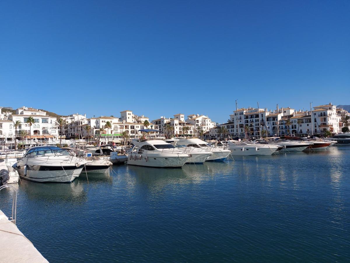 Noria 2, Pied Dans Le Sable, Magnifique Vue Mer, Piscine, Garage, Climatisation San Luis de Sabinillas Bagian luar foto