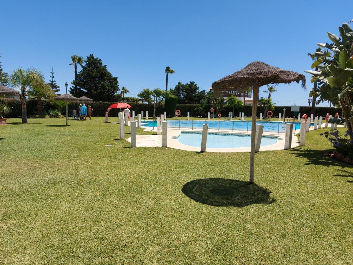 Noria 2, Pied Dans Le Sable, Magnifique Vue Mer, Piscine, Garage, Climatisation San Luis de Sabinillas Bagian luar foto