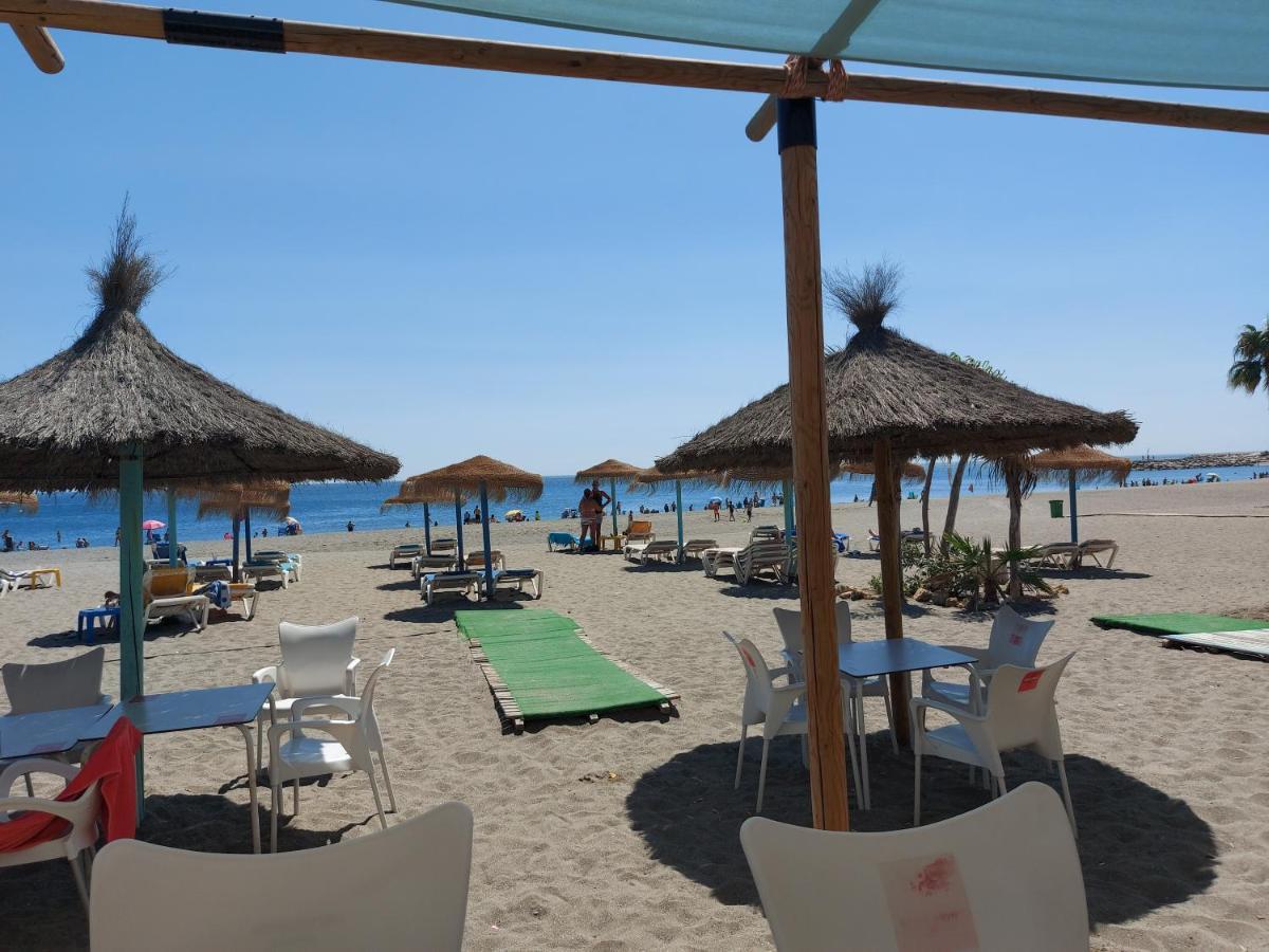 Noria 2, Pied Dans Le Sable, Magnifique Vue Mer, Piscine, Garage, Climatisation San Luis de Sabinillas Bagian luar foto