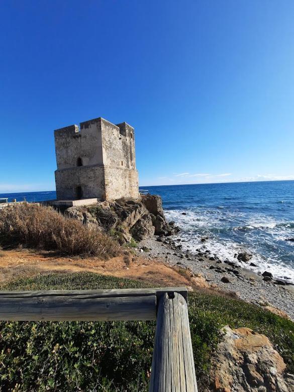 Noria 2, Pied Dans Le Sable, Magnifique Vue Mer, Piscine, Garage, Climatisation San Luis de Sabinillas Bagian luar foto